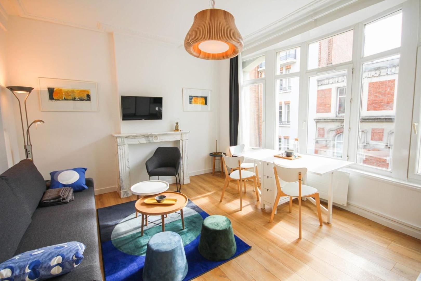 Fully-Equipped Apartment In City Center + Parking Lille Exteriér fotografie